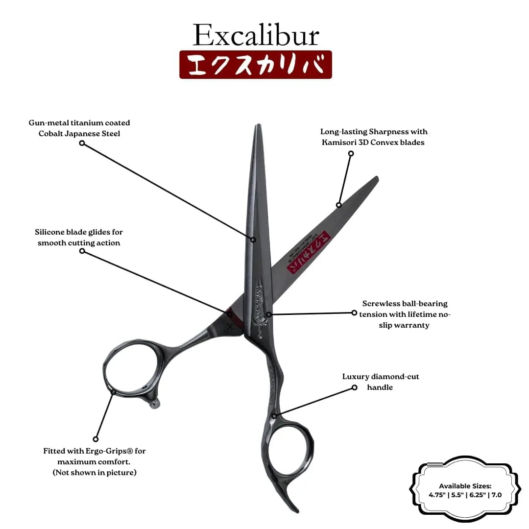 Excalibur Hair Cutting Shears